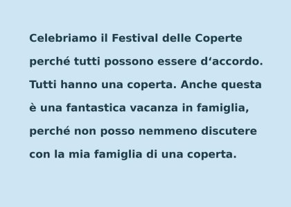 Deckenfeiertag von Sitha Reis ©2019 Blanket holiday by Sitha Reis ©2019