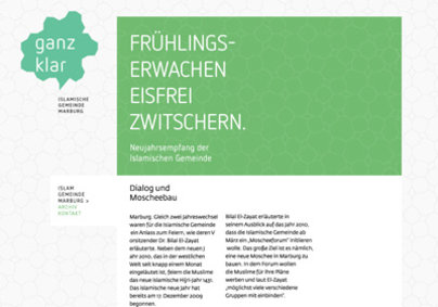 Islamische Gemeinde Marburg Tobias Teickner Prof. Klaus Hesse