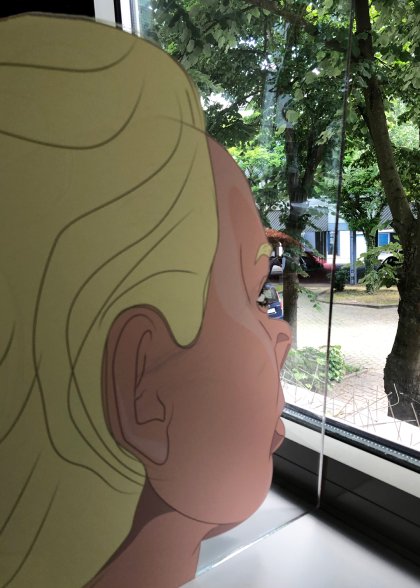 «Stay at home« by Laura Hahn ©2020, Prof. Klaus Hesse