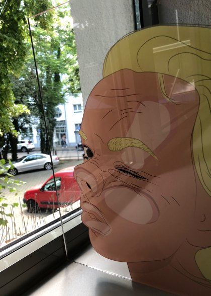 «Stay at home« by Laura Hahn ©2020, Prof. Klaus Hesse