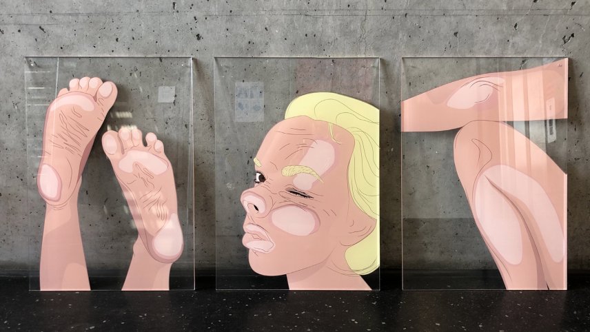 «Stay at home« by Laura Hahn ©2020, Prof. Klaus Hesse