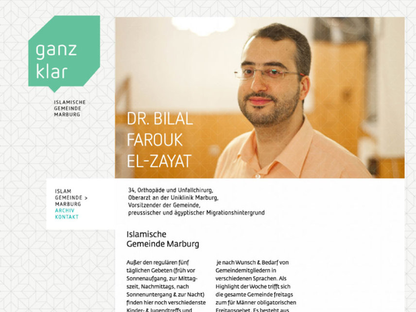 Islamische Gemeinde Marburg Tobias Teickner Prof. Klaus Hesse