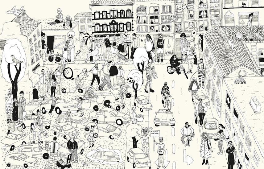 Wimmelbilder by Jessica Hefner HfG Prof. Klaus Hesse