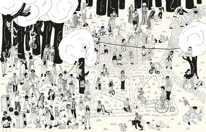 Wimmelbilder by Jessica Hefner HfG Prof. Klaus Hesse