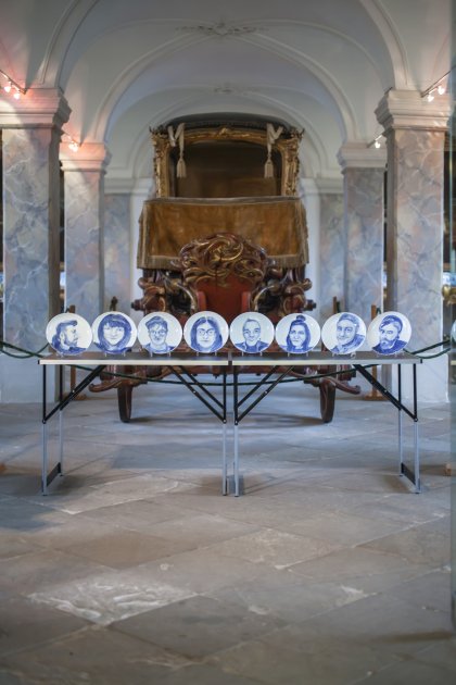 The New Blue - Porcelain instead of Paper Klasse Hesse Prof. Klaus Hesse