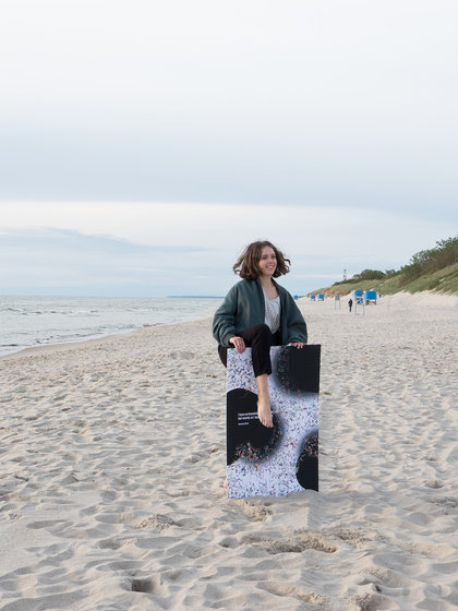 Kant on the beach in Lithunia Prof. Klaus Hesse