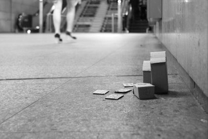 Homeless in Frankfurt Workshop by Naomi Kasumi and Klaus Hesse