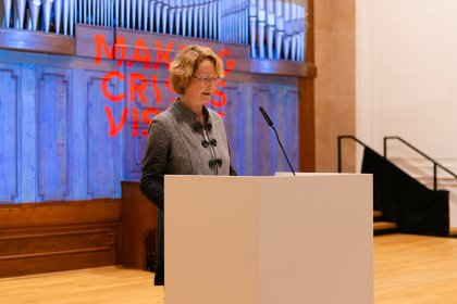 Eröffnung Making Crisis Visible Prof. Klaus Hesse, Felix Kosok Opening Making Crisis Visible Prof. Klaus Hesse, Felix Kosok