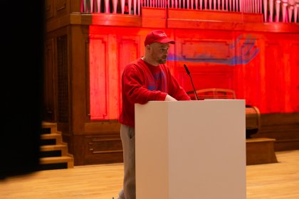 Eröffnung Making Crisis Visible Prof. Klaus Hesse, Felix Kosok Opening Making Crisis Visible Prof. Klaus Hesse, Felix Kosok