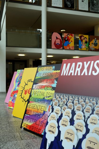 Marx 200 in Trier Nanjing Normal University HfG Offenbach Prof. Klaus Hesse