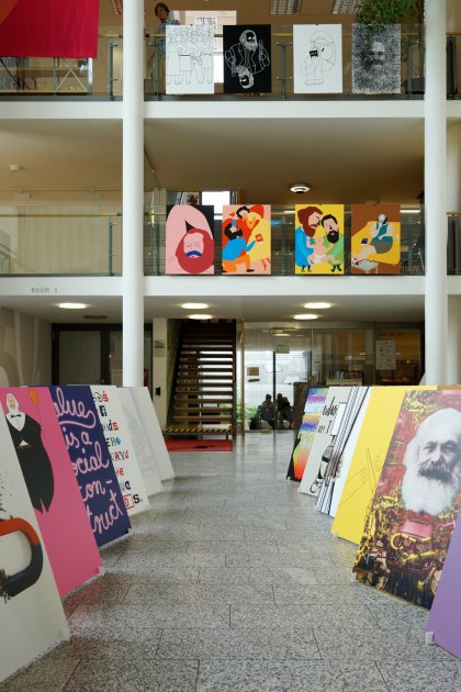 Marx 200 in Trier Nanjing Normal University HfG Offenbach Prof. Klaus Hesse