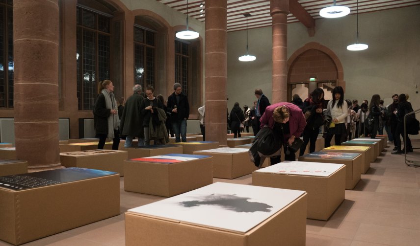 Exhibition »Something in the eye« Carmeliter monastery Frankfurt Prof. Klaus Hesse