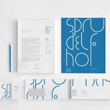 Corporate Design Sprudelhof Art Noveau Prof. Klaus Hesse