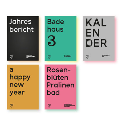 Corporate Design Sprudelhof Art Noveau Prof. Klaus Hesse