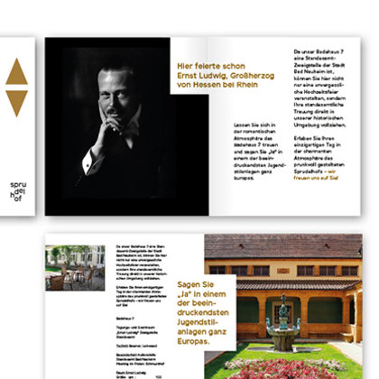 Corporate Design Sprudelhof Art Noveau Prof. Klaus Hesse