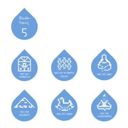 Corporate Design Sprudelhof Art Noveau Prof. Klaus Hesse