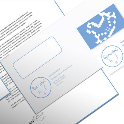 Corporate Design Sprudelhof Art Noveau Prof. Klaus Hesse