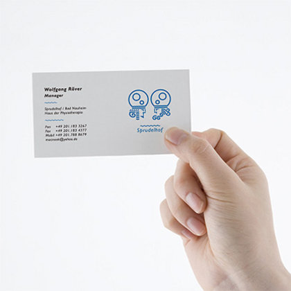 Corporate Design Sprudelhof Art Noveau Prof. Klaus Hesse