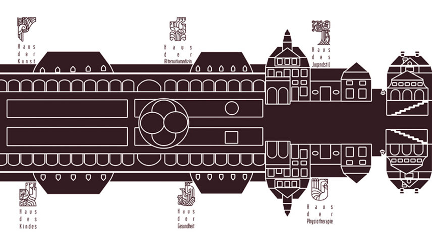 Corporate Design Sprudelhof Art Noveau Prof. Klaus Hesse