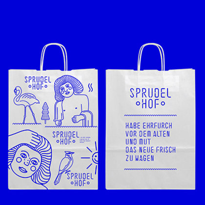 Corporate Design Sprudelhof Art Noveau Prof. Klaus Hesse