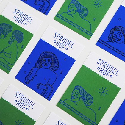 Corporate Design Sprudelhof Art Noveau Prof. Klaus Hesse