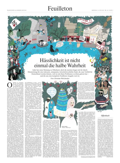 Frankfurter Allgemeine Supplement Offenbach Prof. Klaus Hesse