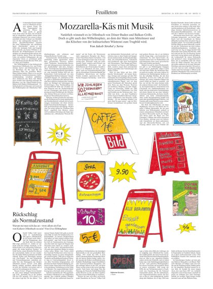 Frankfurter Allgemeine Supplement Offenbach Prof. Klaus Hesse