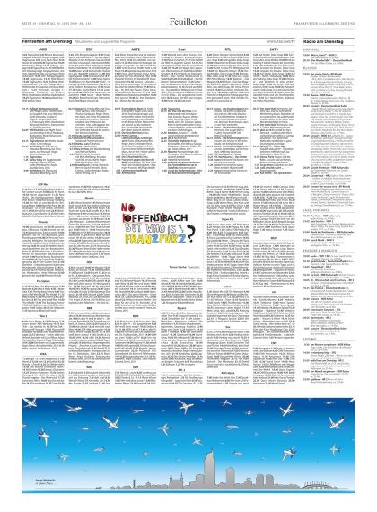 Frankfurter Allgemeine Supplement Offenbach Prof. Klaus Hesse