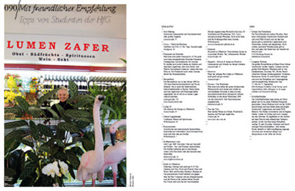 B-Seiten Magazine about Offenbach Prof. Klaus Hesse