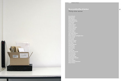 First annual report of HfG Offenbach Prof. Klaus Hesse