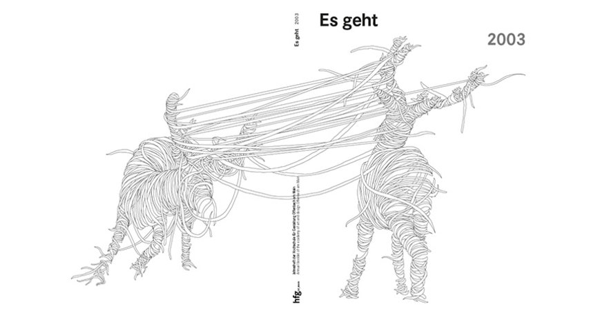 First annual report of HfG Offenbach Prof. Klaus Hesse