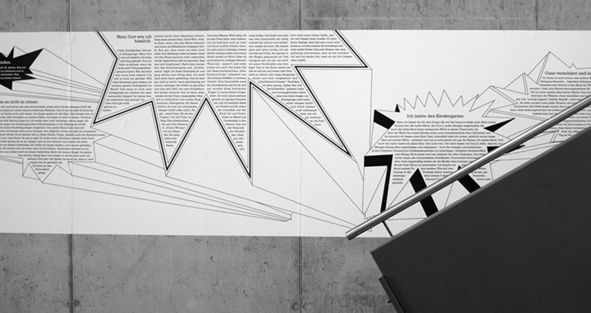 »Journal de Tour« Wallpaper by Mauricio Franicevich, Teresa Habild, Cornelica Vogt, Katrin Schacke, Christian Strobel ©2004