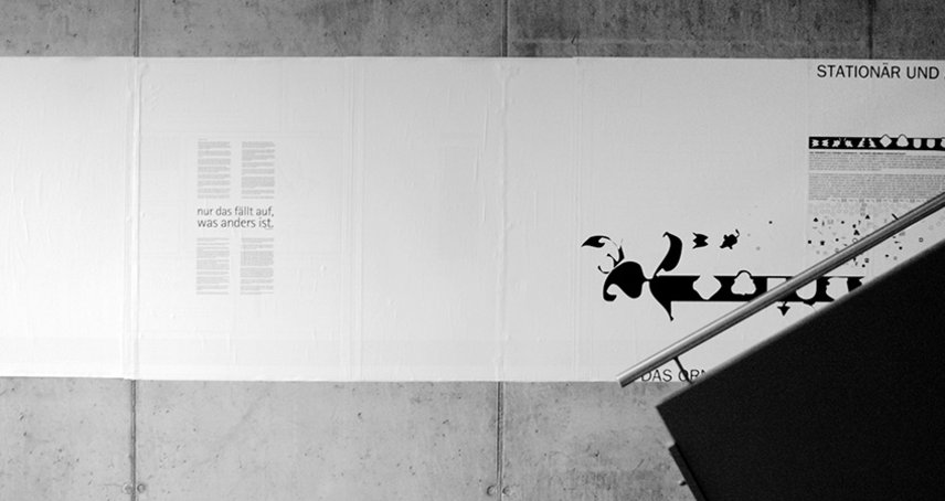 »Journal de Tour« Wallpaper by Mauricio Franicevich, Teresa Habild, Cornelica Vogt, Katrin Schacke, Christian Strobel ©2004