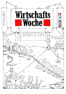 Titelseite Wirtschaftswoche Prof. Klaus Hesse