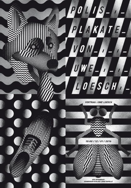 uwe loesch poster by yuan wang hesse class prof. klaus hesse