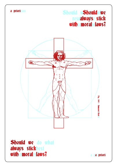 Kant on the beach Hesse Class Klasse Hesse Prof. Klaus Hesse