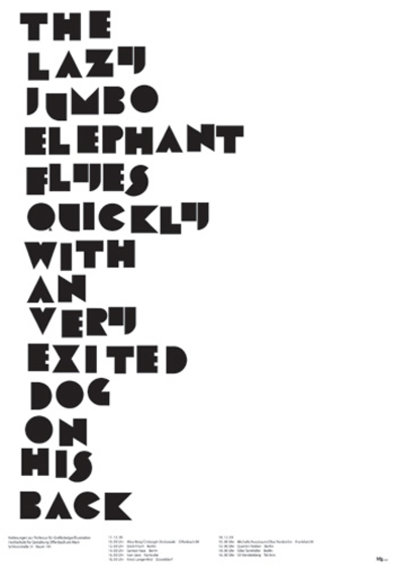 Poster course Klasse Hesse